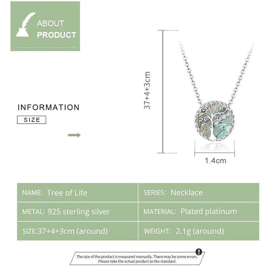 Necklace Doctor Tree of Life 925 Sterling Silver