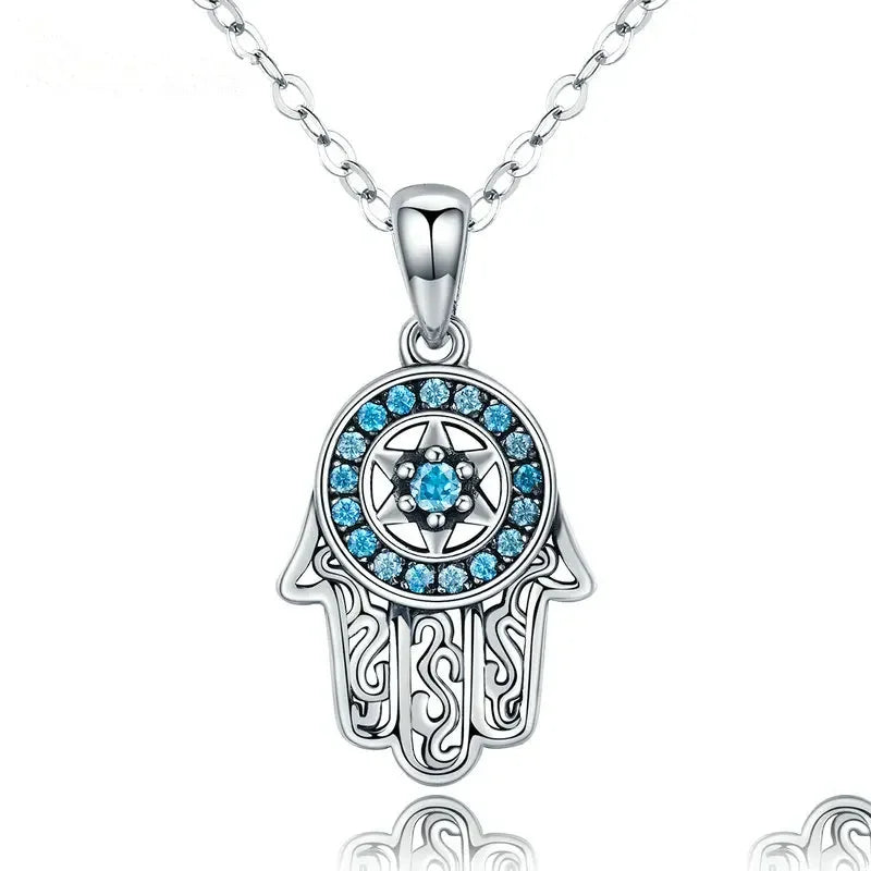 Trendy Fatima's Guarding Hand 925 Sterling Silver