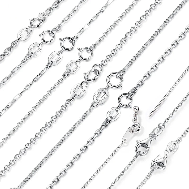 Classic Basic Chain 100% 925 Sterling Silver