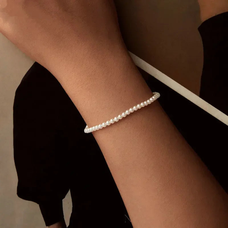 Pearl Bracelet 925 Sterling Silver Australian South Sea.